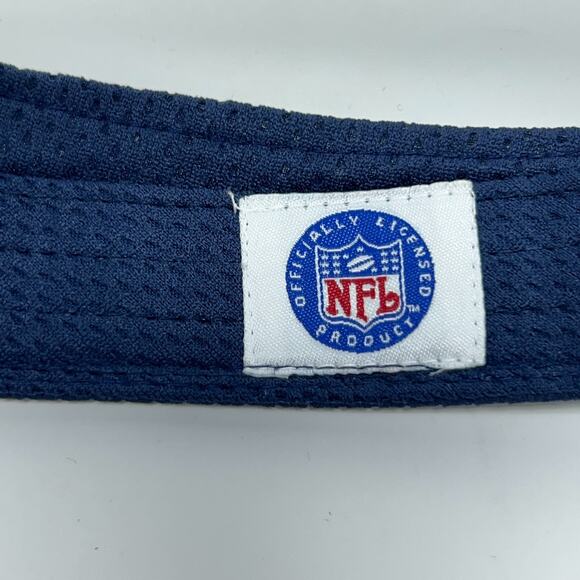 Denver Broncos Visor Hat Cap NFL Football Jersey Mesh Strapback Blue - Picture 8 of 10